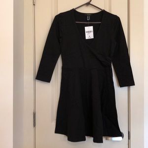 Forever 21 black knit dress